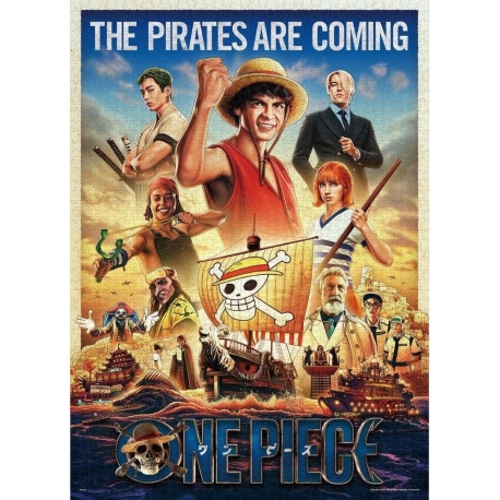 One Piece Rompecabezas de 2000 piezas The Pirates Are Coming