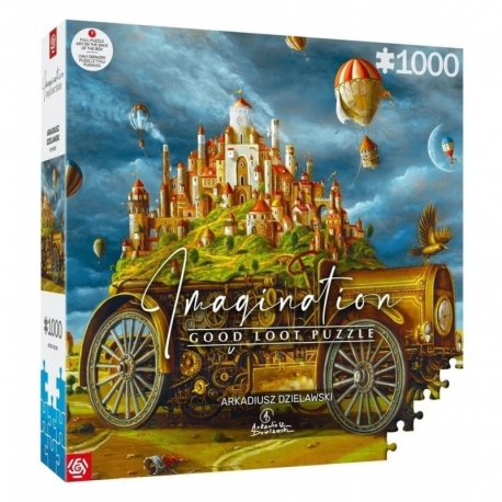 Puzzle Imagination Series Arkadiusz Dzielawski Wielka przeprowadzka (1000 piezas)