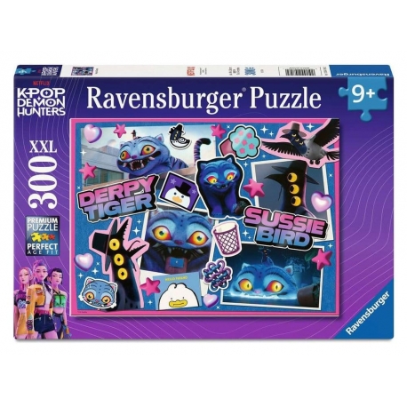 KPop Demon Hunters Children's Jigsaw Puzzle Derpy & Sussie (300 Pieces XXL)