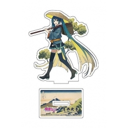 Hatsune Miku x Katsushika Hokusai iXima Soporte acrílico Inume Pass in Kai Province 10 cm (5)