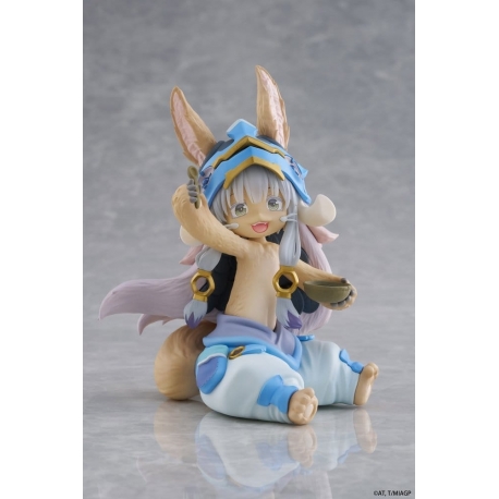 Made in Abyss Figura PVC Desktop Cute Nanachi (Mealtime ver.) 13 cm