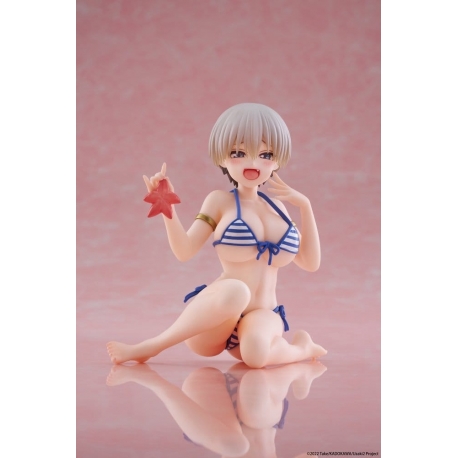 Uzaki-chan Wants to Hang Out! Figura PVC Desktop Cute Hana Uzaki (Swim wear Ver.) 13 cm