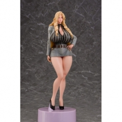 Gal Ane Shachou to Harem Office PVC Figure 1/7 Nishigori Ai (Grey Suit Ver.) 26 cm