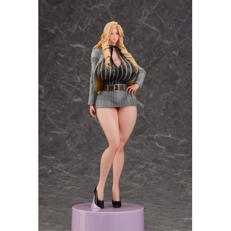 Gal Ane Shachou to Harem Office PVC Figure 1/7 Nishigori Ai (Grey Suit Ver.) 26 cm