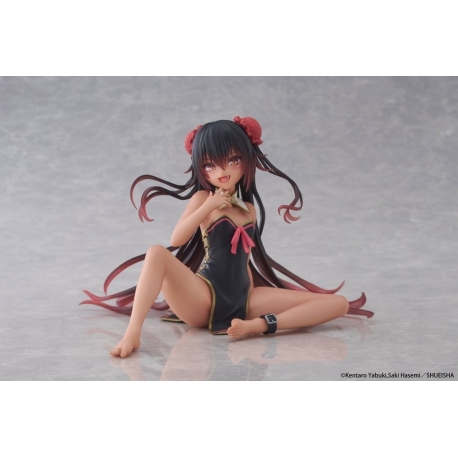 To Love-Ru Darkness Figura PVC Desktop Cute Nemesis (Chinese Dress Ver.) 13 cm