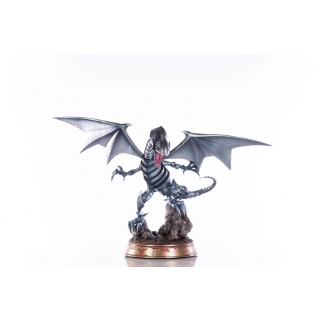 Yu-Gi-Oh! Estatua PVC Blue-Eyes White Dragon Silver Edition 35 cm