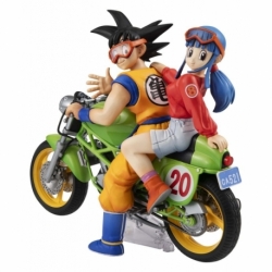 Dragon Ball Z Figura PVC Desktop Real McCoy 05 Son Goku & Chichi Limited Repeat Ver. 15 cm