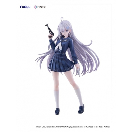 Playing Death Games to Put Food on the Table Figura PVC 1/7 Yuki School Uniform Ver. 24 cm