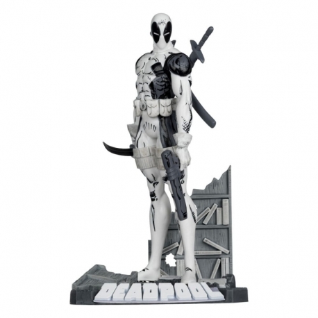 Marvel Collection Estatua PVC 1/10 Deadpool (The New Mutants 98) (Line Art) (Gold Label) 17 cm