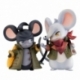 Mobile Suit Gundam Iron-Blooded Orphans Pack de 2 Estatuas PVC Orphanchu of Block 3 Mikatsuki & Orga 10th Anniversary 12 cm