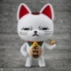Dandadan Figura Vinilo Occultic Sofubi Collection Turbo Granny Fortune Cat Ver. 2 15 cm