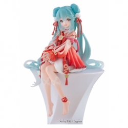 Hatsune Miku Estatua PVC Noodle Stopper 2026 Chinese New Year 14 cm