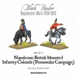 Mounted Napoleonic British Infantry Colonels (Peninsular)