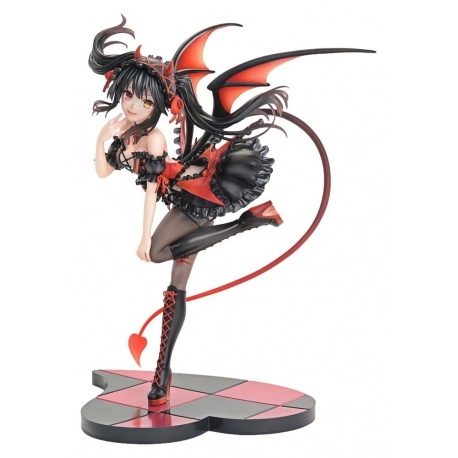 Date A Live Estatua PVC 1/7 Prisma Wing Kurumi Tokisaki succubus 25 cm