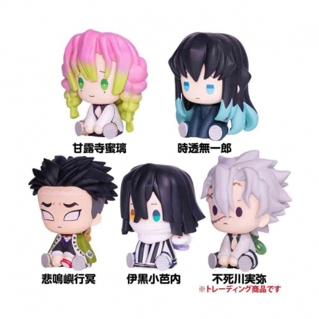 Demon Slayer: Kimetsu no Yaiba figuras PVC Petatto Clockworks Mascot Box Ver. 3 4 cm Cajas Sorpresa Surtido (6)