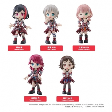 BanG Dream! PalVerse Collection PVC Figures Afterglow Box Ver. 5 cm Assortment (6)