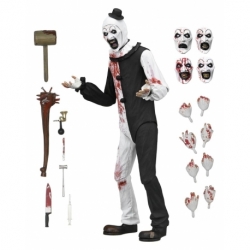 Terrifier 2 Ultimate Figura Art the Clown (Blood Splattered) 18 cm