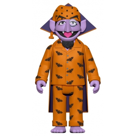 Sesame Street Figura ReAction Wave 06 Count Von Count (PJs) 10 cm