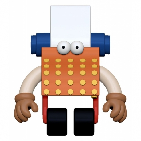 Sesame Street ReAction Action Figure Wave 06 Typewriter Guy 10 cm