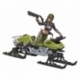 G.I. Joe Classified Series Figura y Vehículo 194 Zanya y Dreadnok Chameleon (Swamp Skier) 15 cm