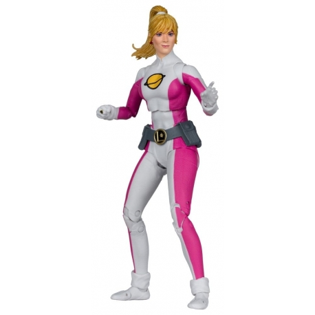 DC Multiverse Figura de Acción Saturn Girl (DC Classic) (Red Platinum Edition) 18 cm