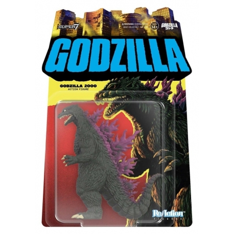 Godzilla Toho Figura ReAction Godzilla 2000 10 cm