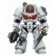 Warhammer 40,000 Action Figure White Scars Terminator 1 with Power Sword and Storm Bolter 14 cm