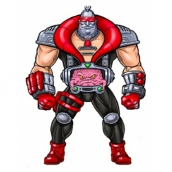 Tortugas Ninja x G.I. Joe Crossover Classics Figura Krang Droid x Destro 12 cm