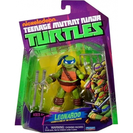Teenage Mutant Ninja Turtles World of TMNT Figura Leonardo 11 cm