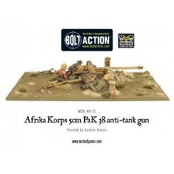 Afrika Korps 5cm PaK 38 Anti-Tank Gun