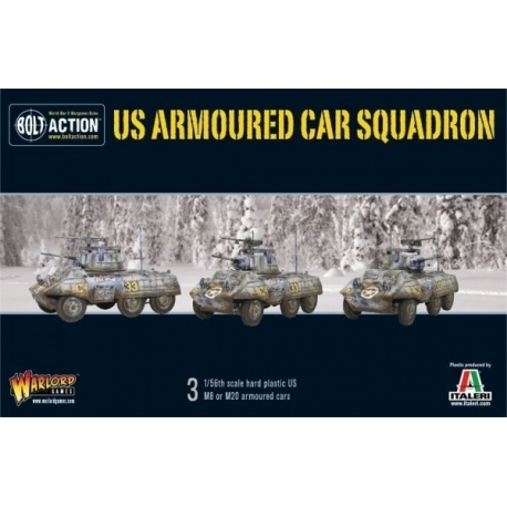 US Armoured Car Squadron (M8/M20 Greyhound Scout Cars)