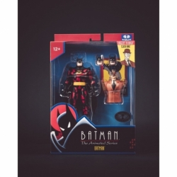 Batman: The Animated Series Build-A DC Direct Figuras Wave 7 Batman (Alternate Expressions) (Platinum Edition) 15 cm
