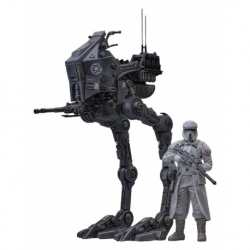 Star Wars: The Mandalorian & Grogu Movie Masterpiece Set de Figuras 1/6 Imperial Remnant AT-RT Driver & AT-RT 60 cm