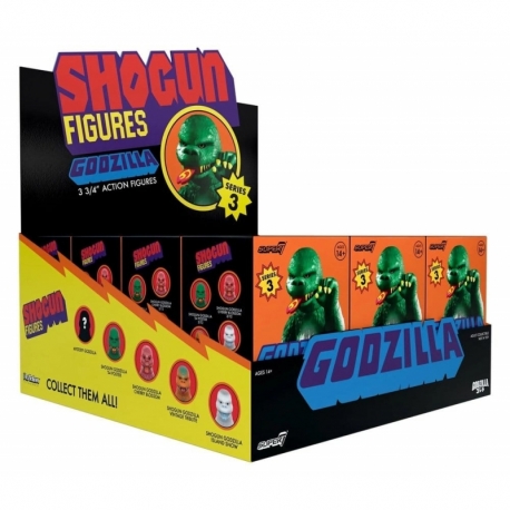 Godzilla Toho (Shogun V3) Figura Blind Box Wave 9 Display (12)