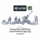 Late War German LeFH 10.5cm Gun & Crew