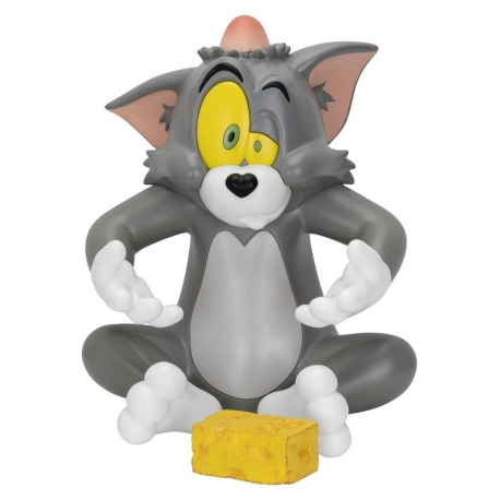 Tom y Jerry Vinilo Hucha Small Series Tom-Cheese Trap! 25 cm