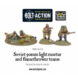 Light Mortar & Flamethrower Soviet Army