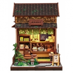 Maqueta Model Kit Miniature House Kanmi-dokoro Kurihara 19 x 15 cm