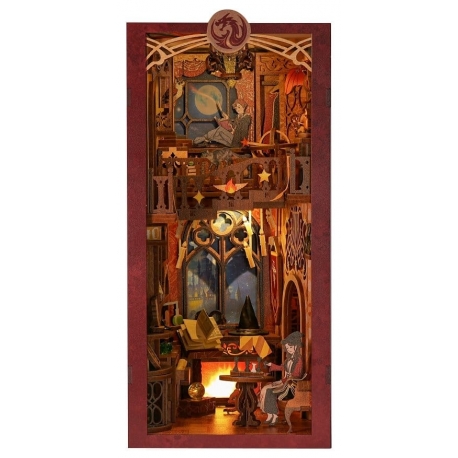 Maqueta Book Nook Flame Common Room 23 x 11 cm