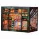 Maqueta Book Nook Hong Kong Neon Light 13 x 17 cm