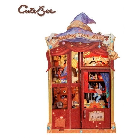Maqueta Book Nook Amazing Toy Store 17 x 12 cm