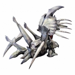 Gamera 2 Plastic Model Kit 1/700 Legion (Reproduction) 20 cm
