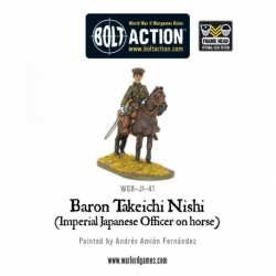 Baron Nishi (Imperial Japanese Officer on Horse)