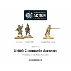 Commando Characters (Lord Lovat, Piper Millin & Brigadier Young)