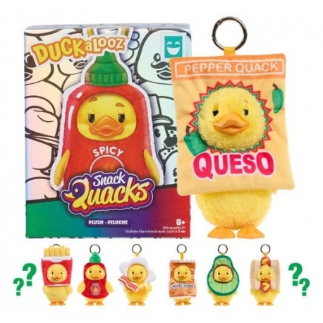 Duckalooz Happy Haul Clip-On Blind Box Plush Snack Quack (8)