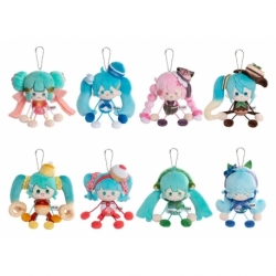 Hatsune Miku Mini Plush Blind Box 8 cm Display (8)