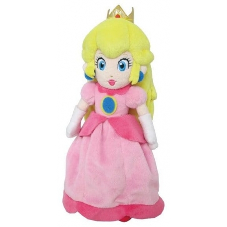 Super Mario Plush Figure Princess Peach 26 cm