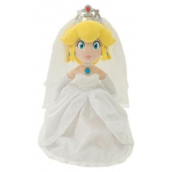 Super Mario Peluche Princess Peach Wedding 40 cm