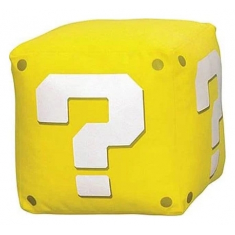 Super Mario Peluche Signo de interrogación 12 cm