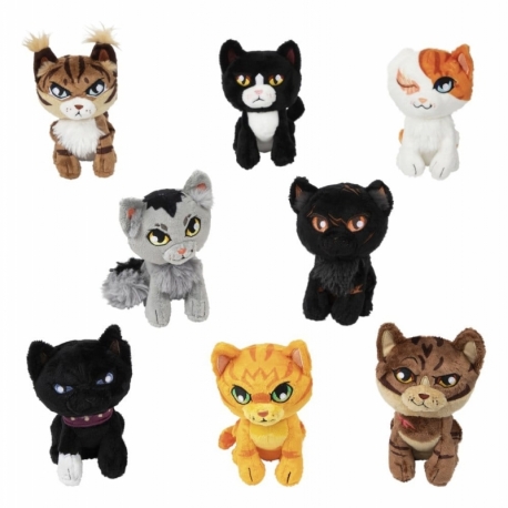 Warrior Cats Plushes Blind Box Mini Mystery Plush Series 1 15 cm Display (9)